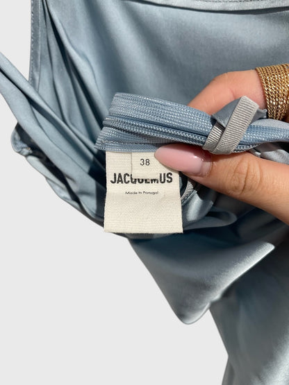 Robe Jacquemus bleue T.38