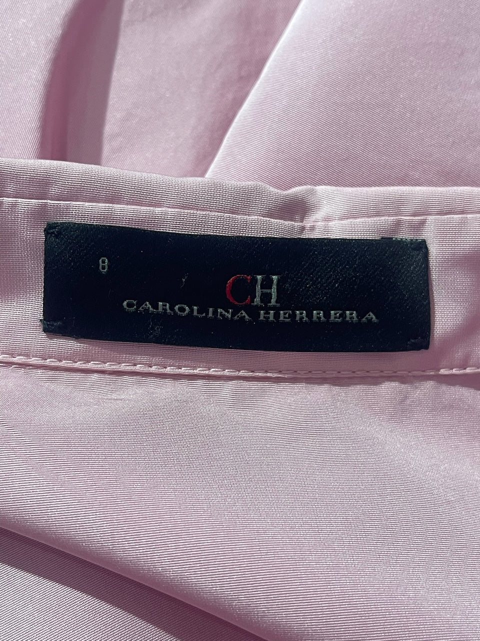 Robe Carolina Herrara rose T.40