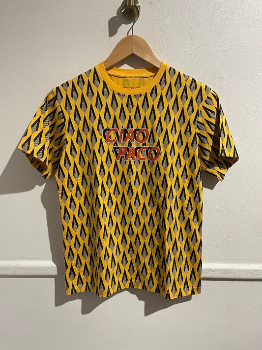 T-shirt Paco Rabanne jaune T.S