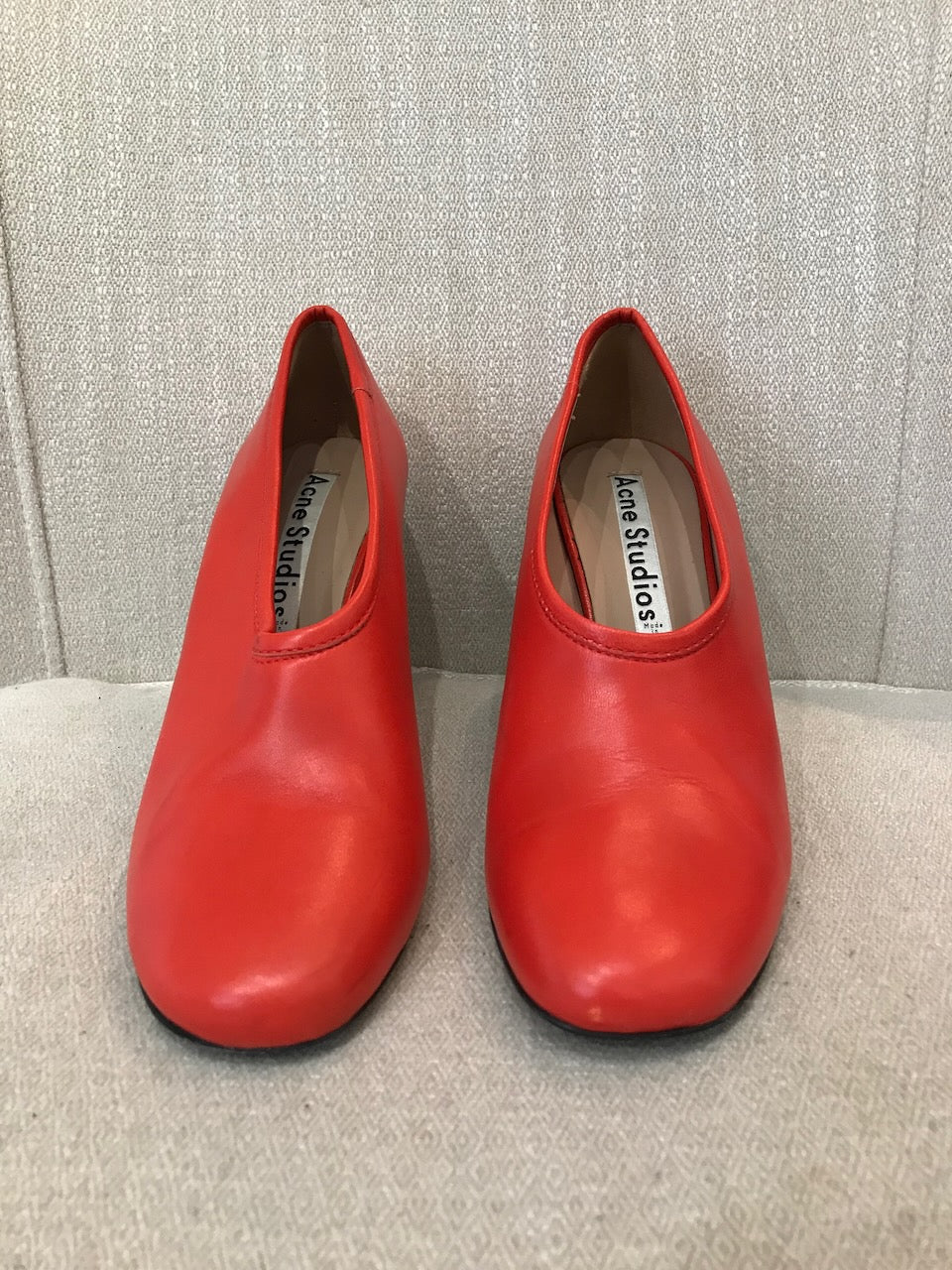 Escarpins Acne Studios rouges T.37