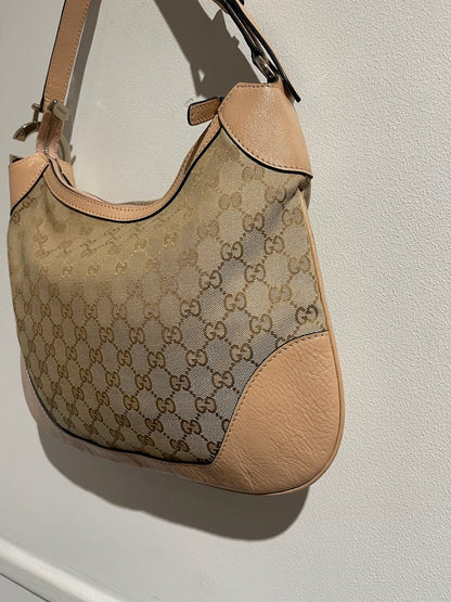 Sac Gucci toile beige