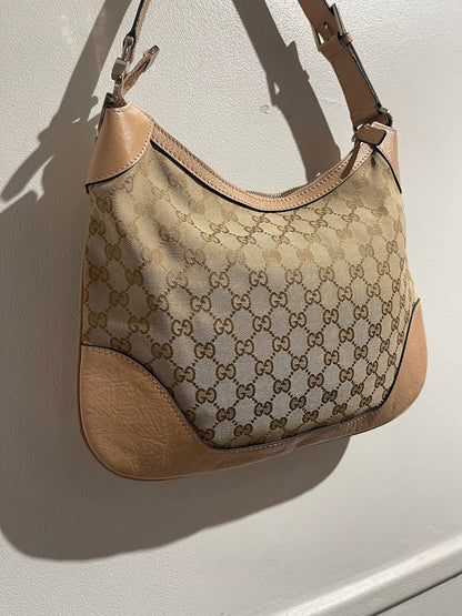 Sac Gucci toile beige
