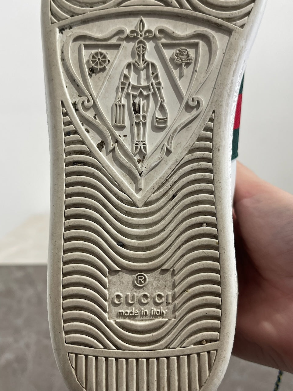 Baskets Gucci Ace blanches T.37