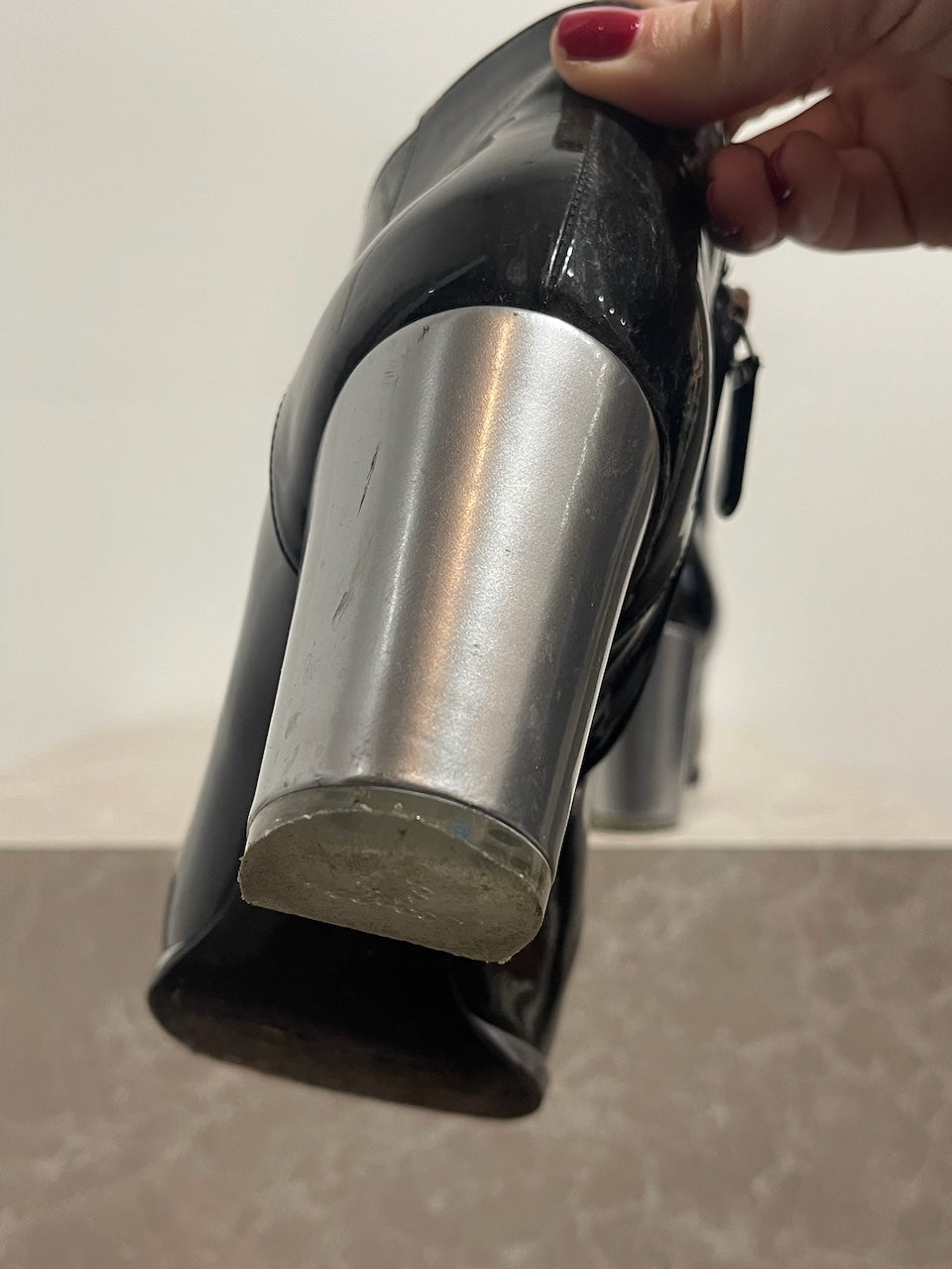 Bottines Chanel noires T.37,5