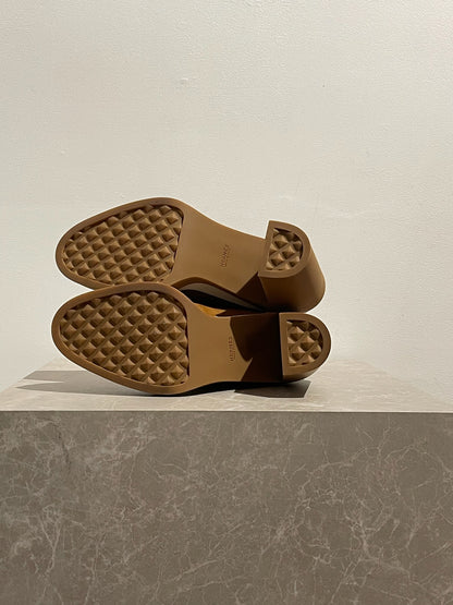 Bottines Hermès Vendale camel T.40