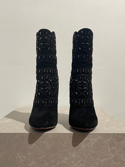 Bottines Alaia noires T.39