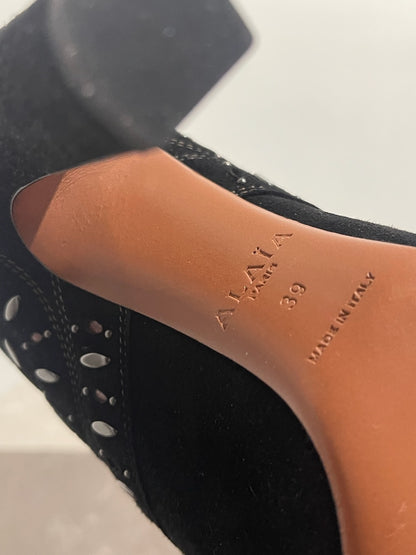 Bottines Alaia noires T.39