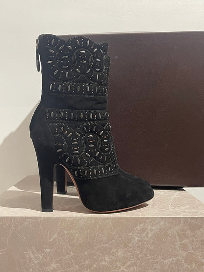 Bottines Alaia noires T.39