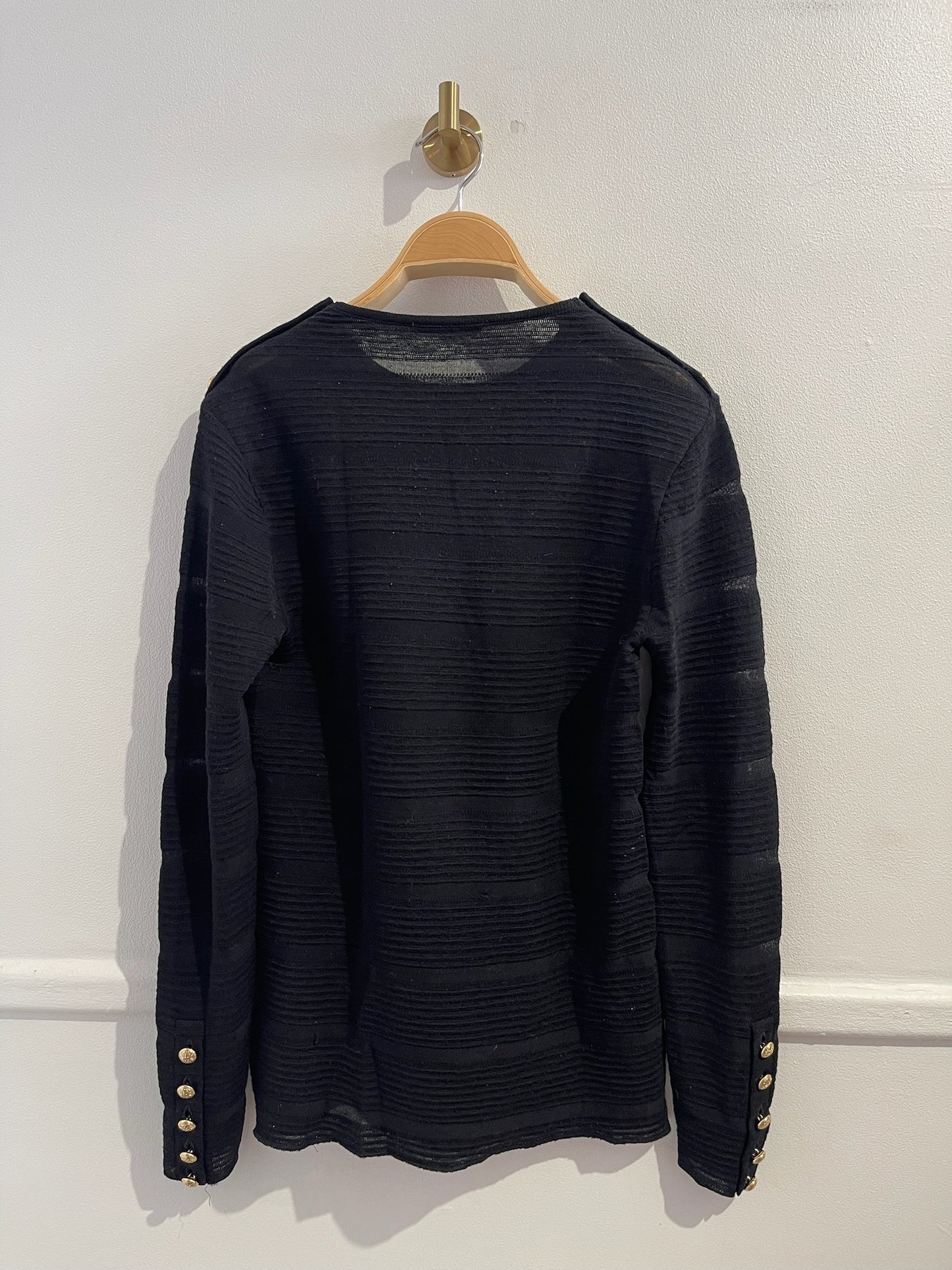 Pull Balmain noir T.38