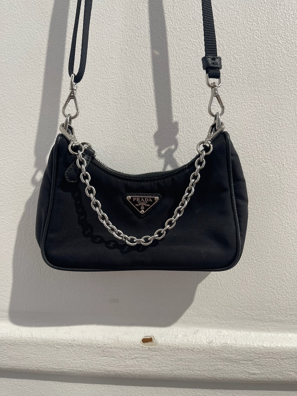 Sac Prada Re-Edition noir