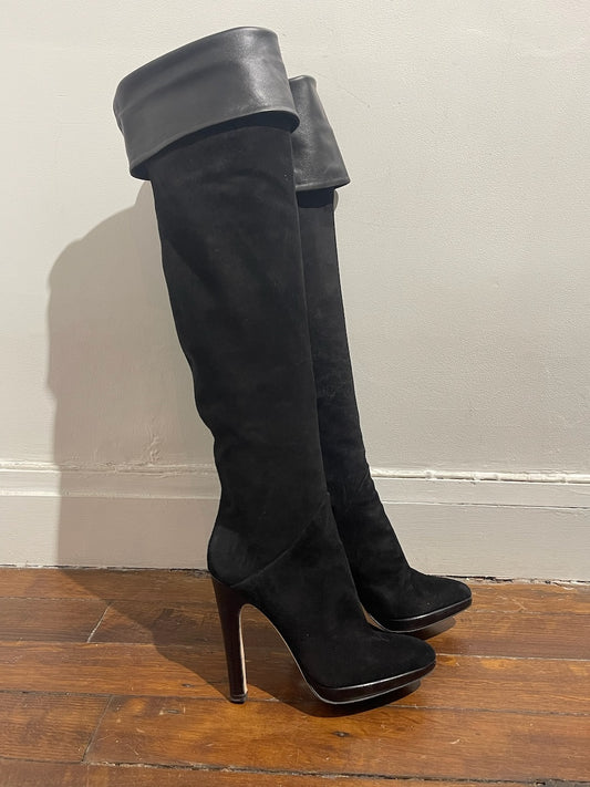 Bottes Giuseppe Zanotti noires T.38