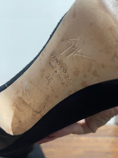 Bottes Giuseppe Zanotti noires T.38