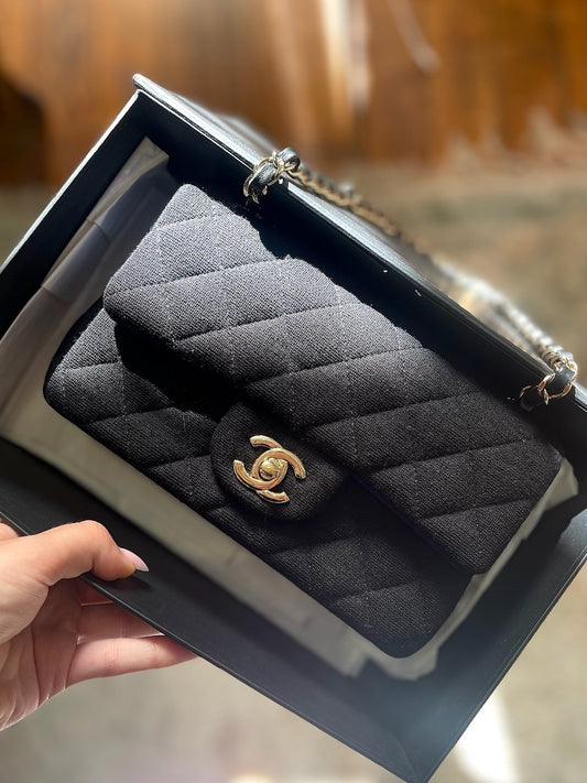 Sac Chanel Timeless mini noir