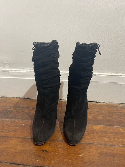 Boots Gucci noires T.35,5