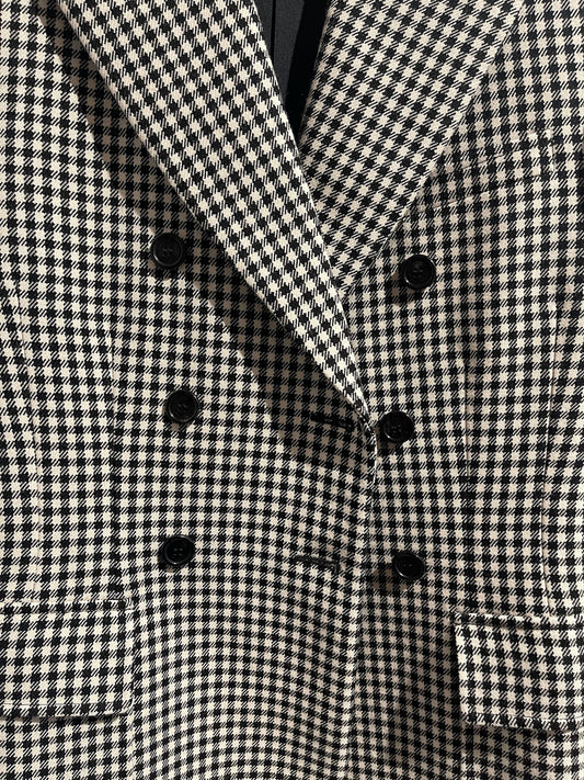 Veste Saint Laurent vichy T.36