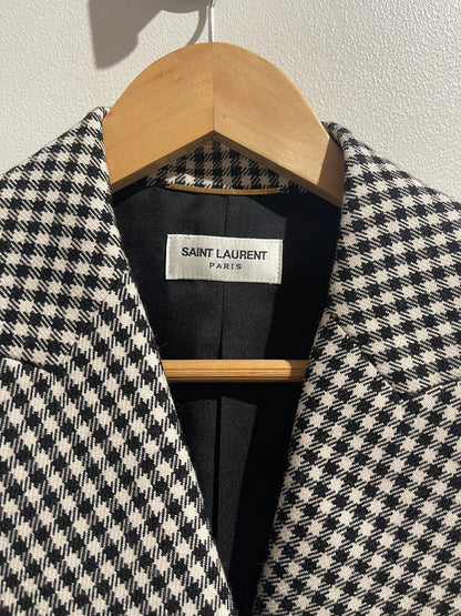 Veste Saint Laurent vichy T.36