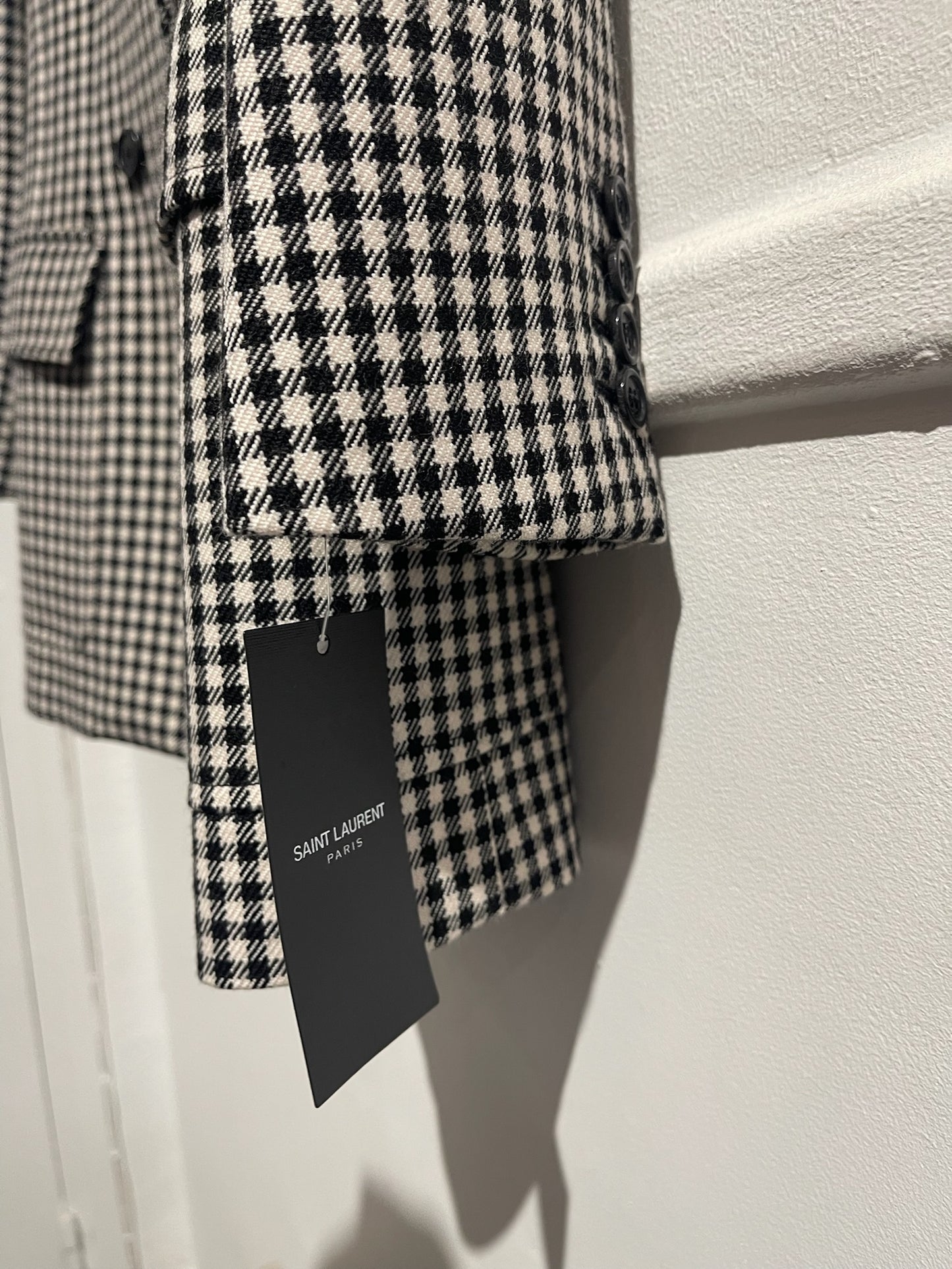 Veste Saint Laurent vichy T.36