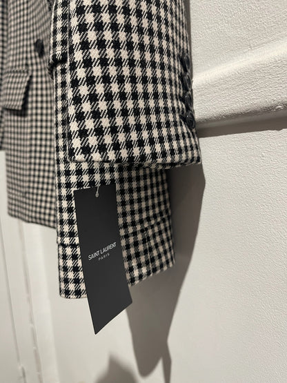 Veste Saint Laurent vichy T.36