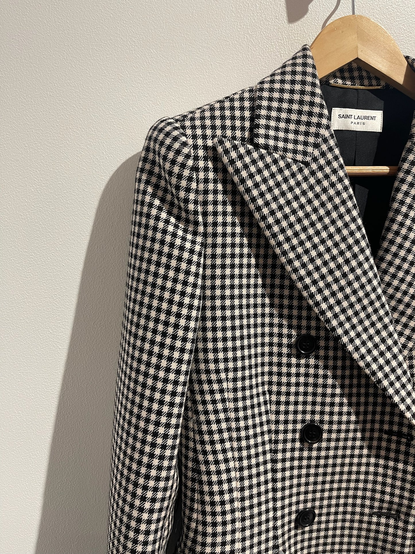 Veste Saint Laurent vichy T.36