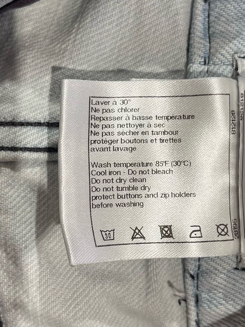 Short Chanel bleu T.40
