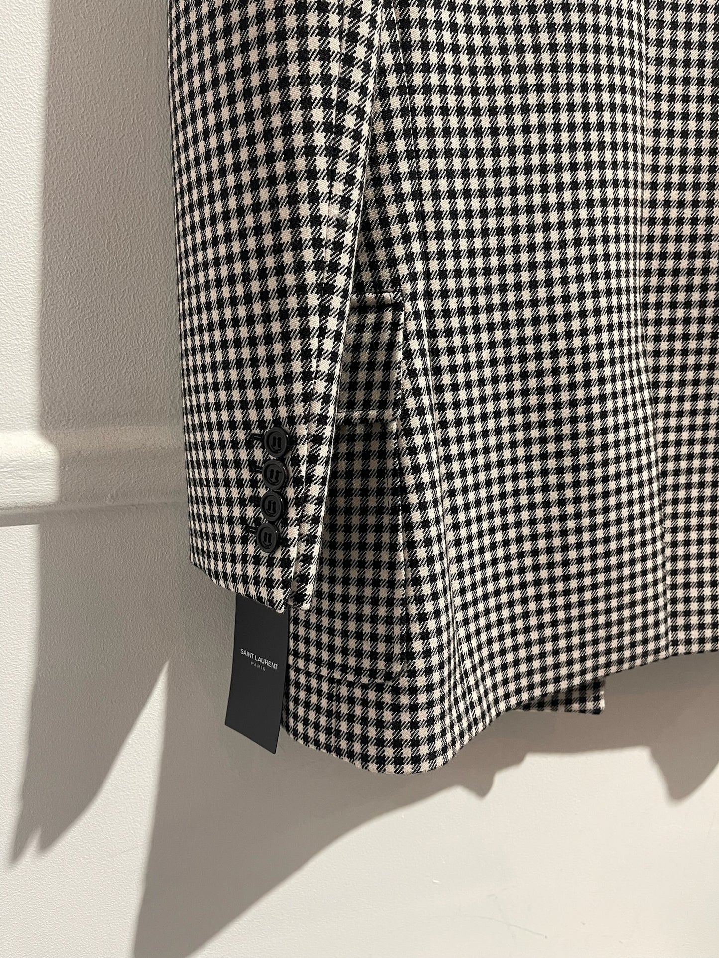 Veste Saint Laurent vichy T.36