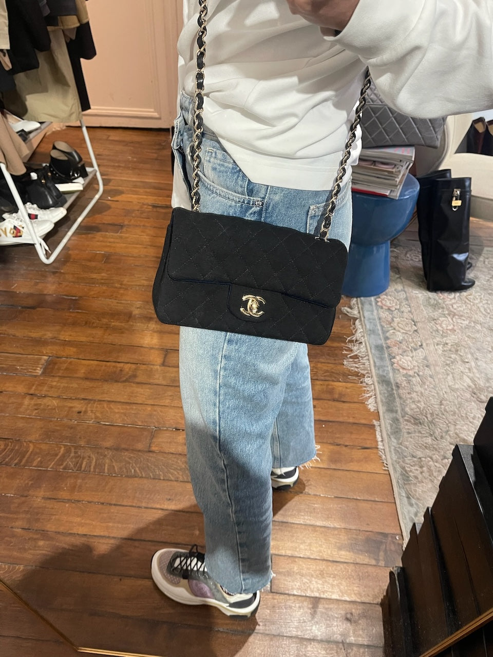 Sac Chanel Timeless mini noir