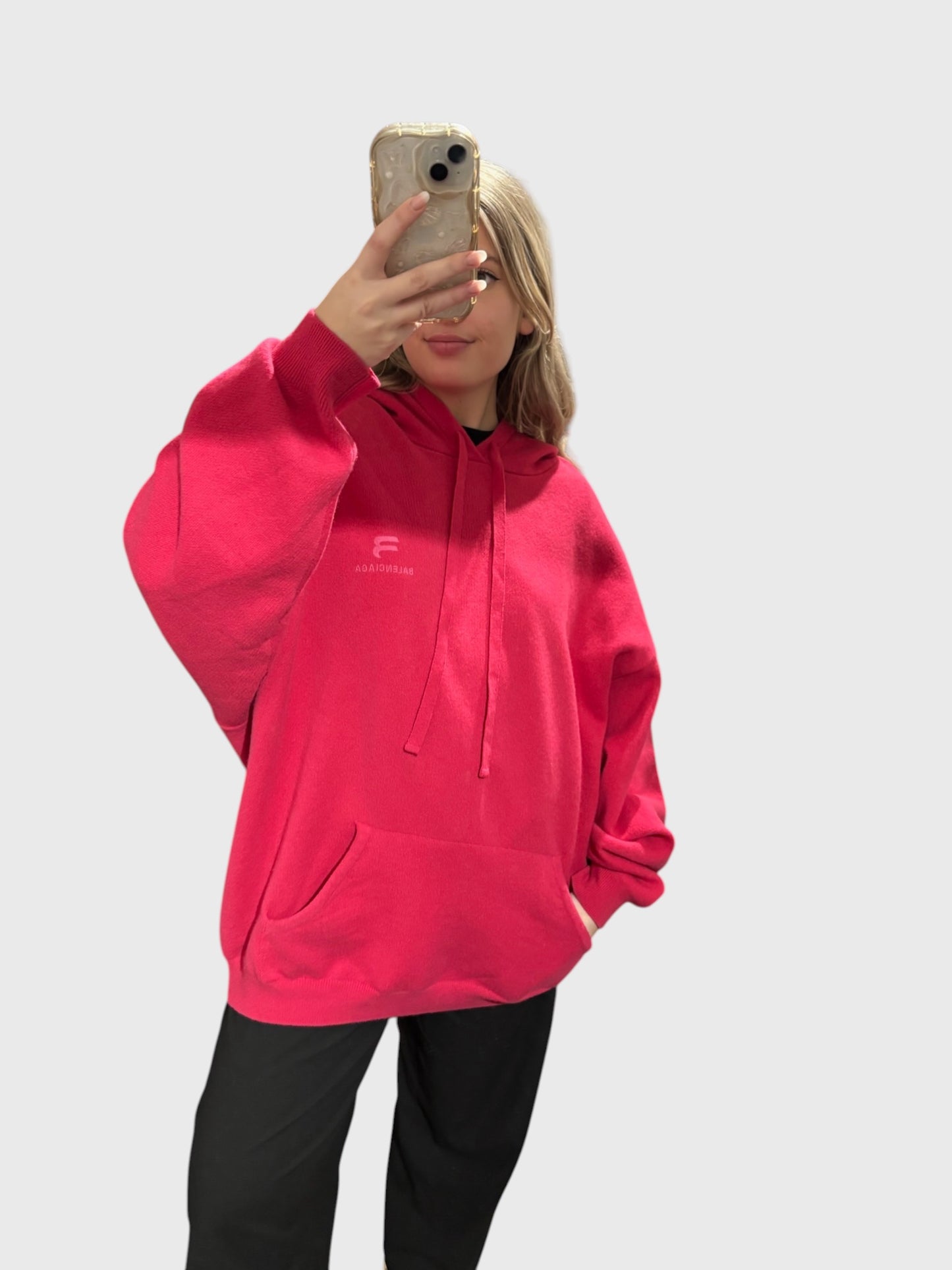 Sweat Balenciaga rose T.L
