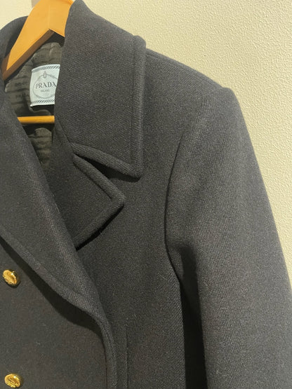Caban Prada bleu marine T.38
