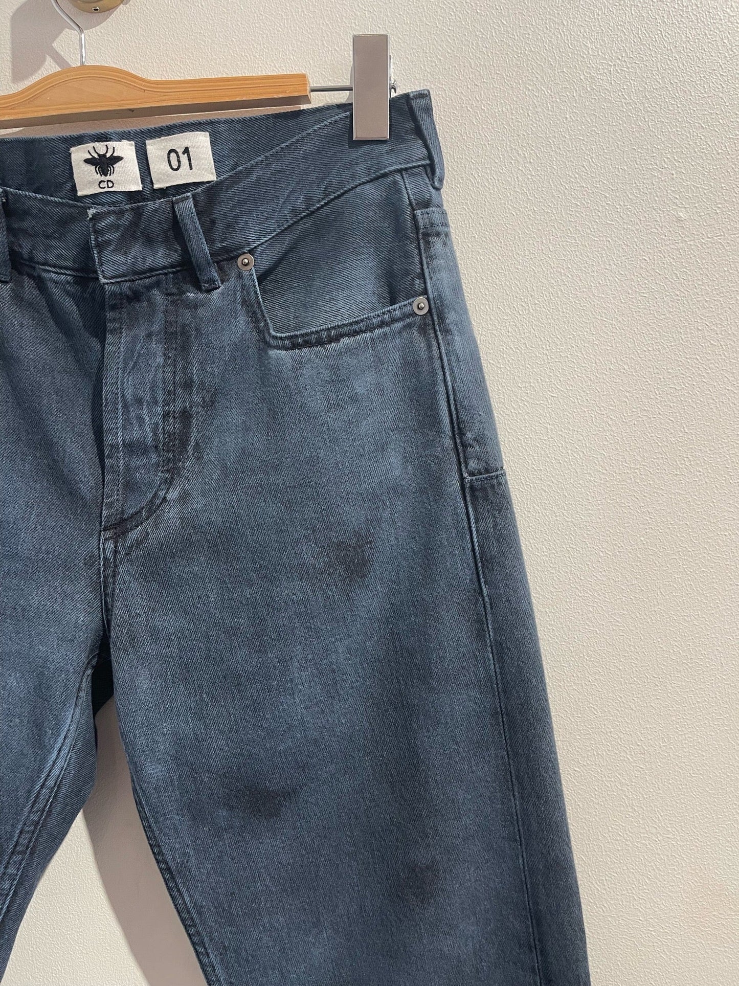 Jeans Dior bleu T.34