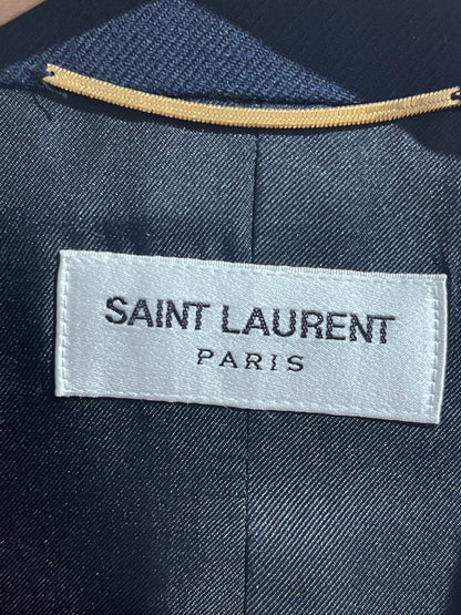 Veste Saint Laurent bleu marine T.44