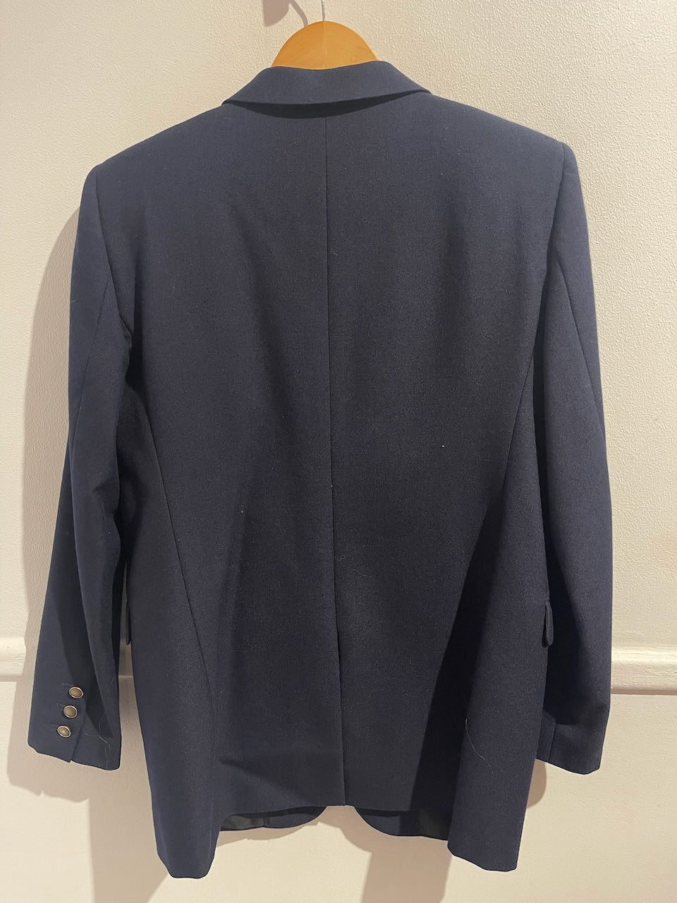 Veste Saint Laurent bleu marine T.44
