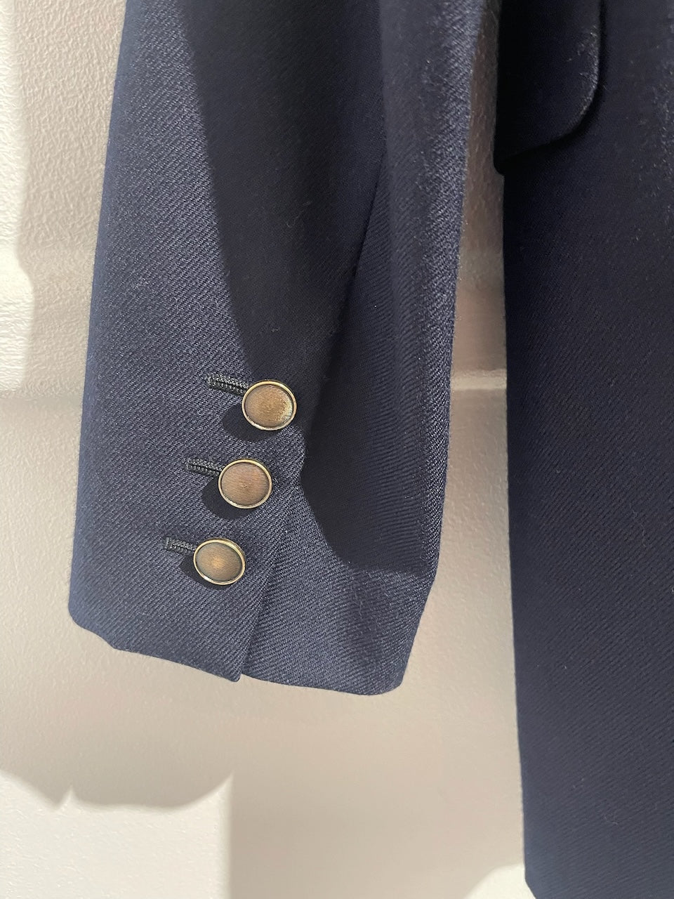 Veste Saint Laurent bleu marine T.44