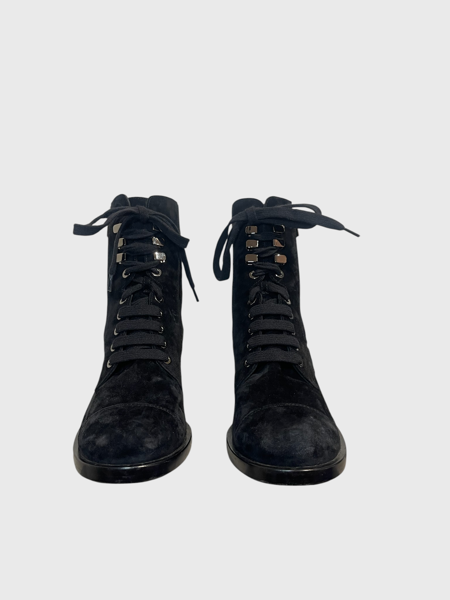 Bottines Chanel noires T.37