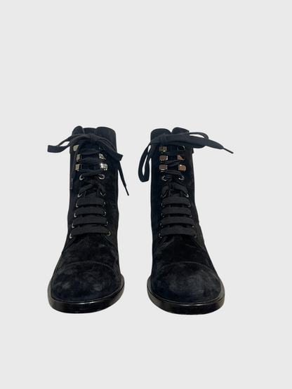 Bottines Chanel noires T.37