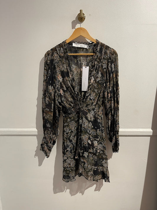 Robe Iro imprimée T.34 NEUVE