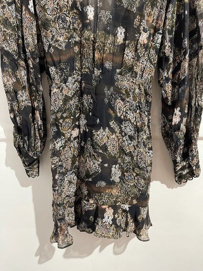 Robe Iro imprimée T.34 NEUVE
