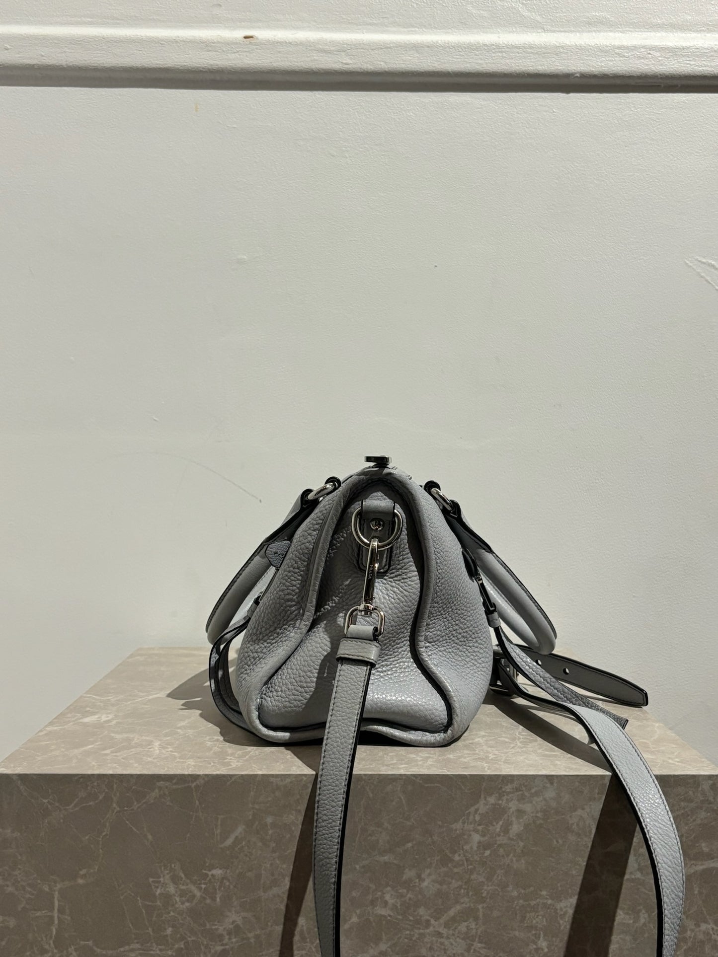 Sac Prada Vitello bleu ciel