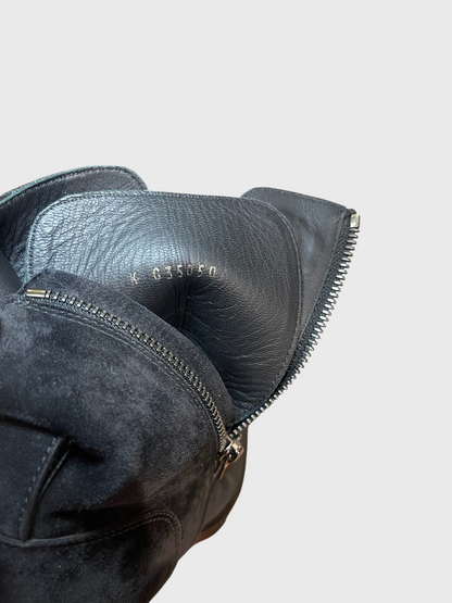 Bottines Chanel noires T.37
