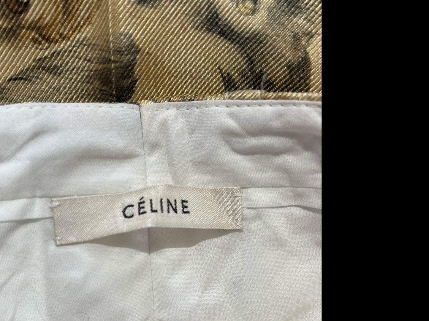 Pantalon Céline imprimé T.36