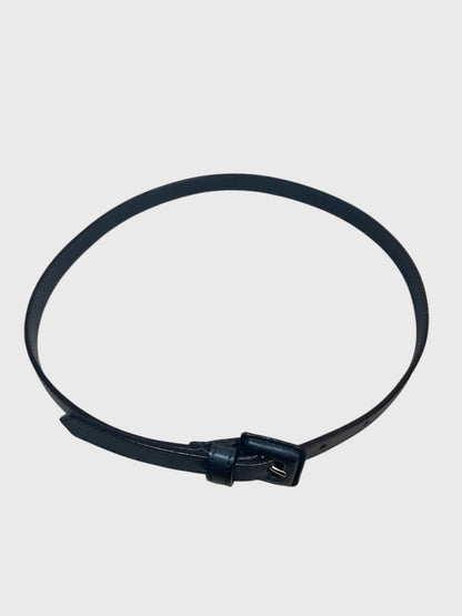 Ceinture Christian Dior bleue T.65