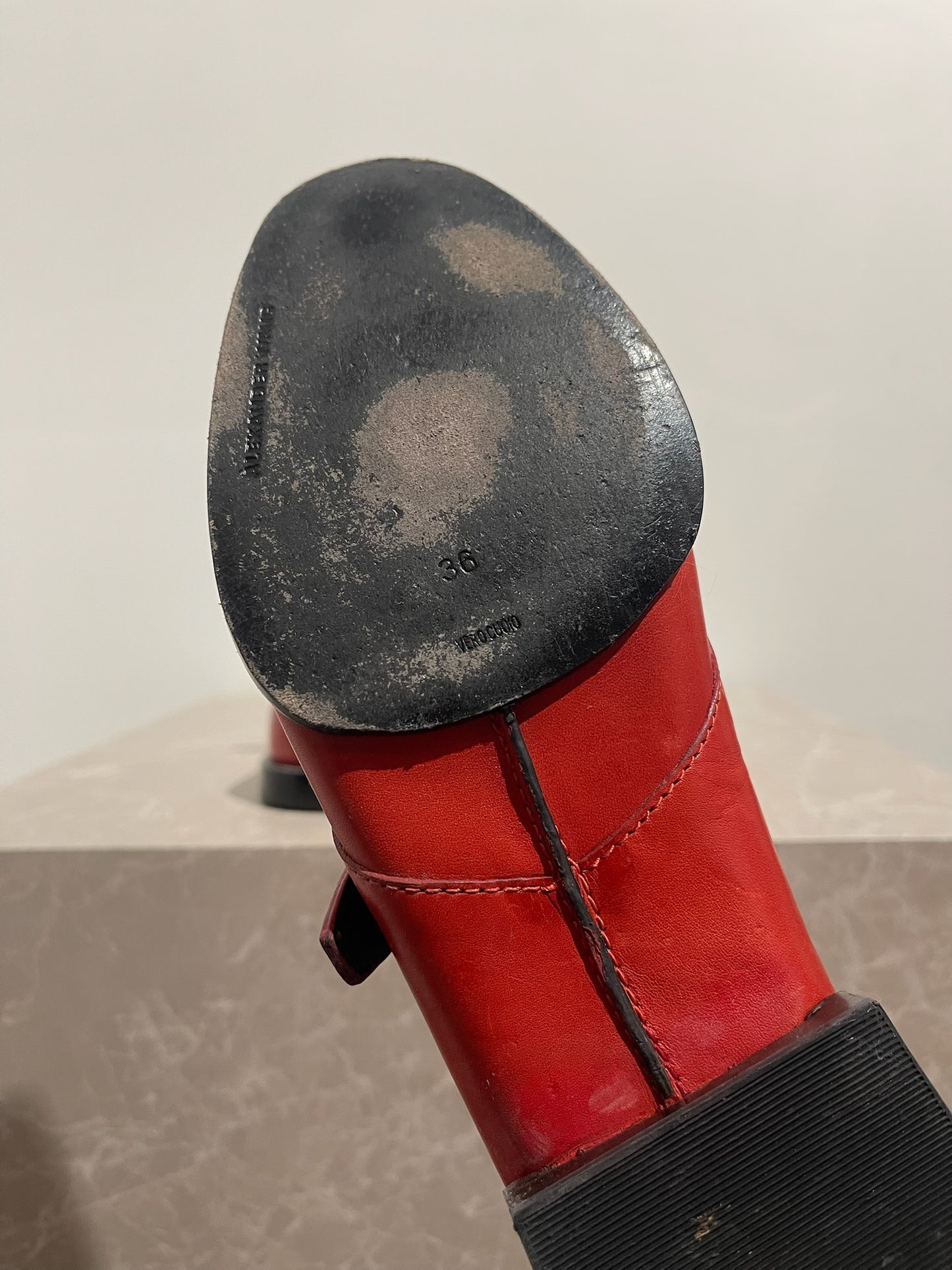 Derbies Alexander Wang rouge T.36