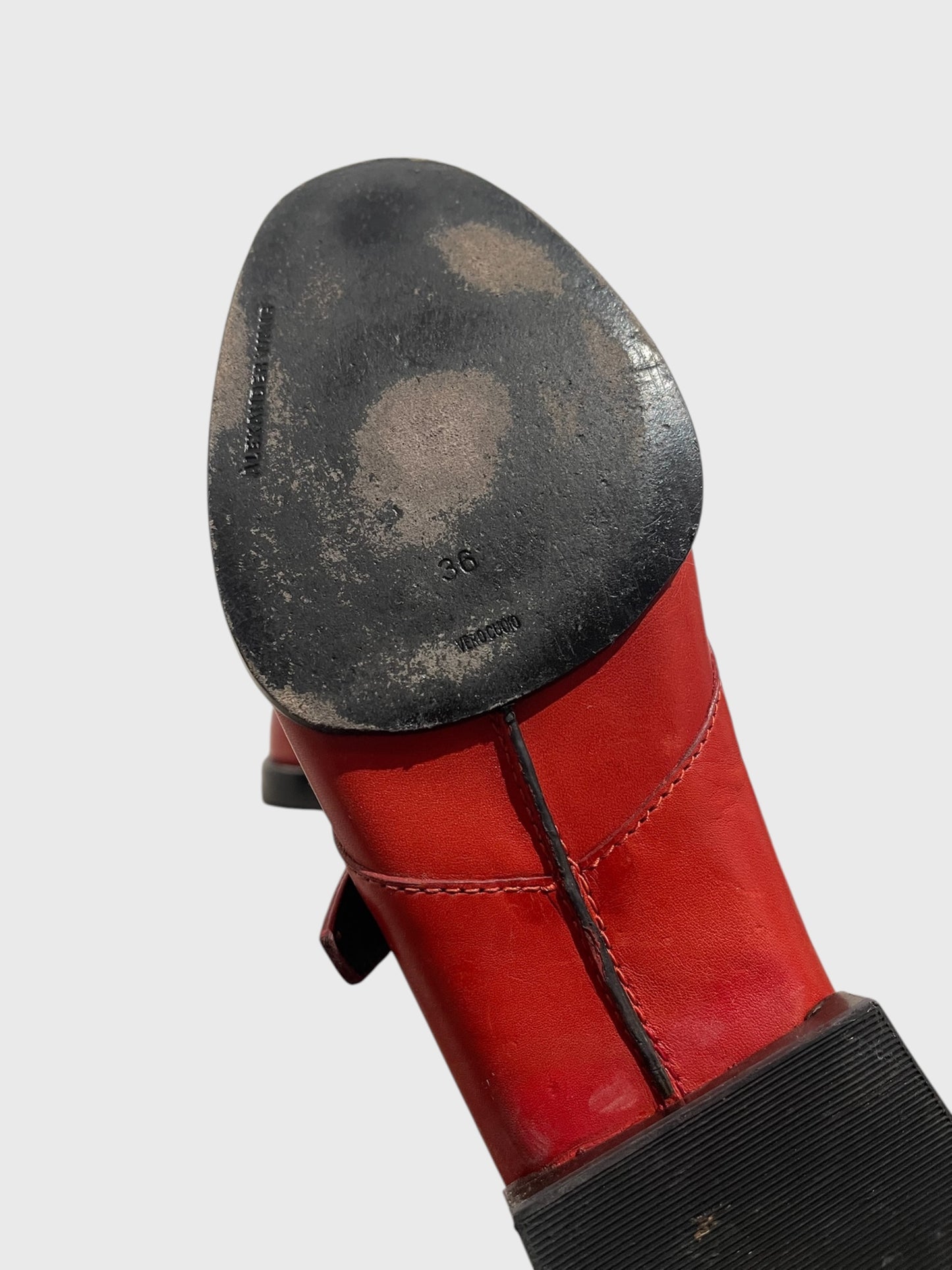 Derbies Alexander Wang rouge T.36