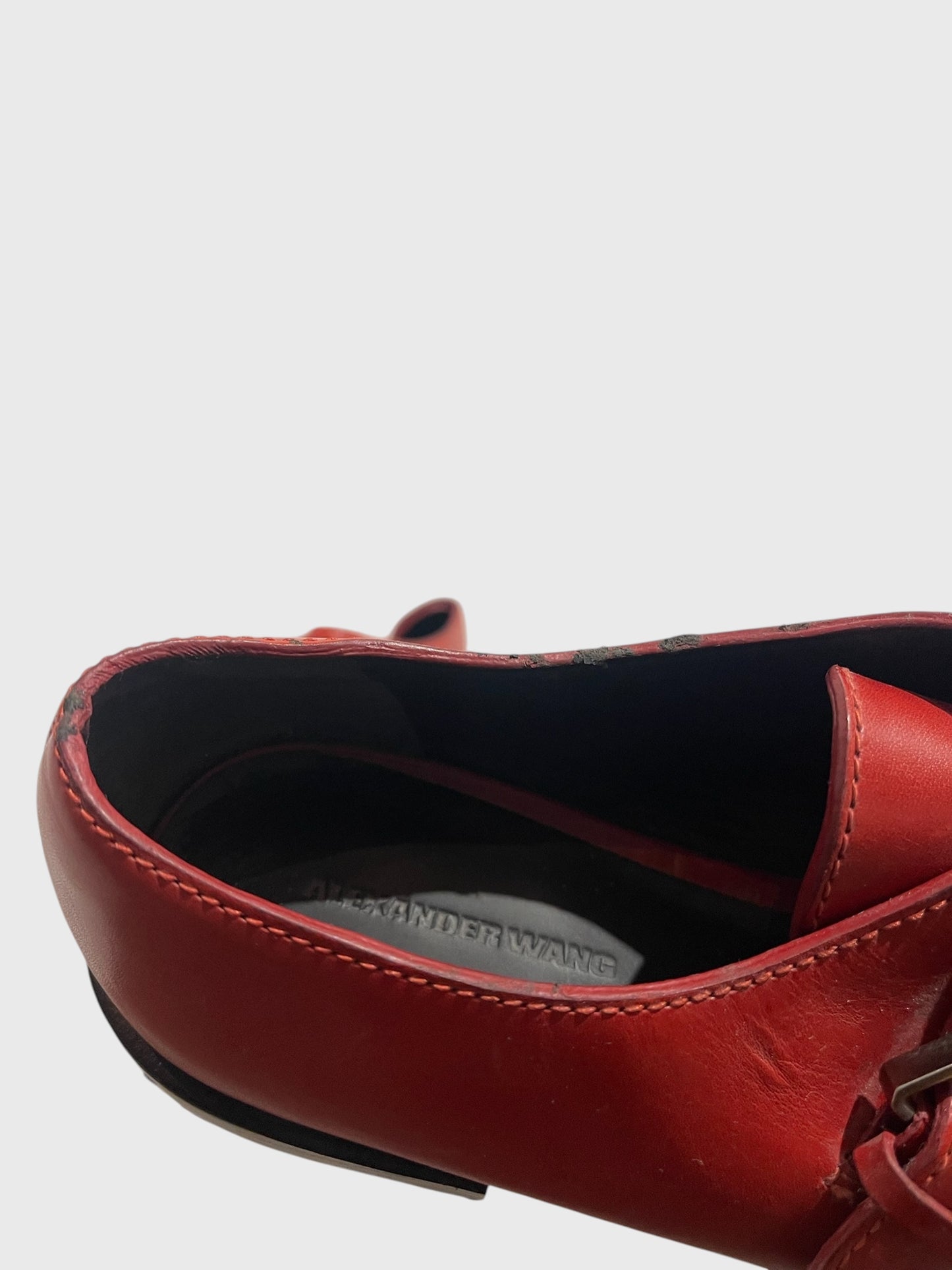Derbies Alexander Wang rouge T.36