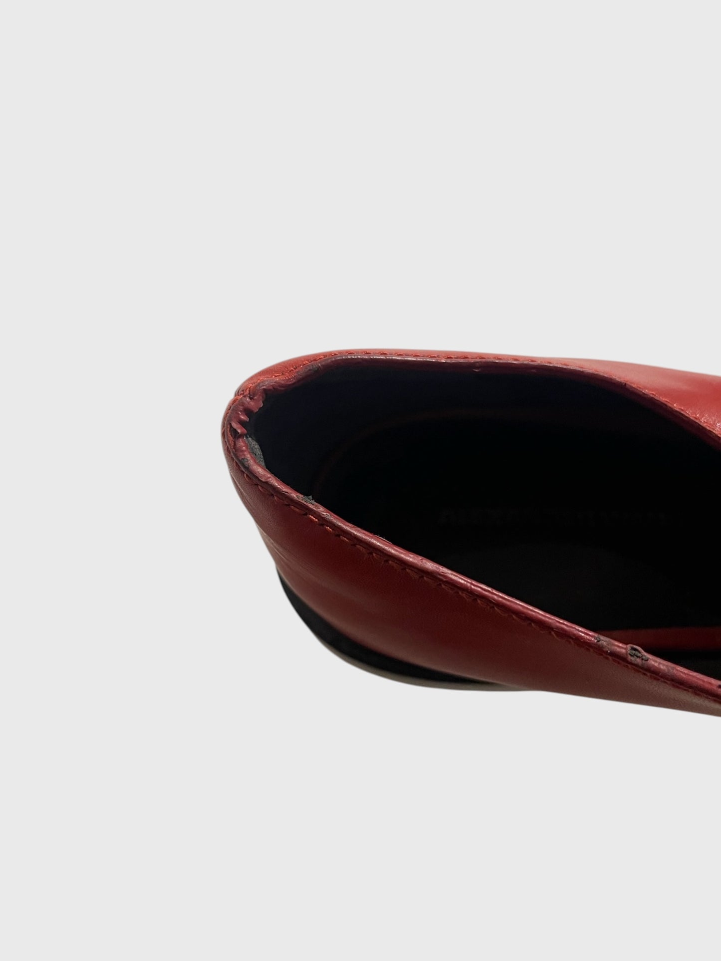 Derbies Alexander Wang rouge T.36