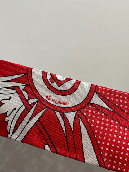 Twilly Hermès Rouge