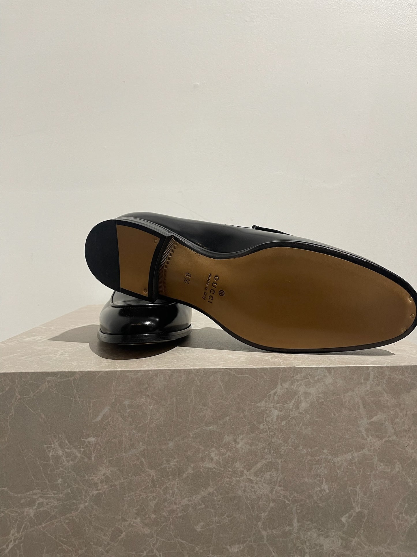 Mocassins Gucci noirs T.40,5