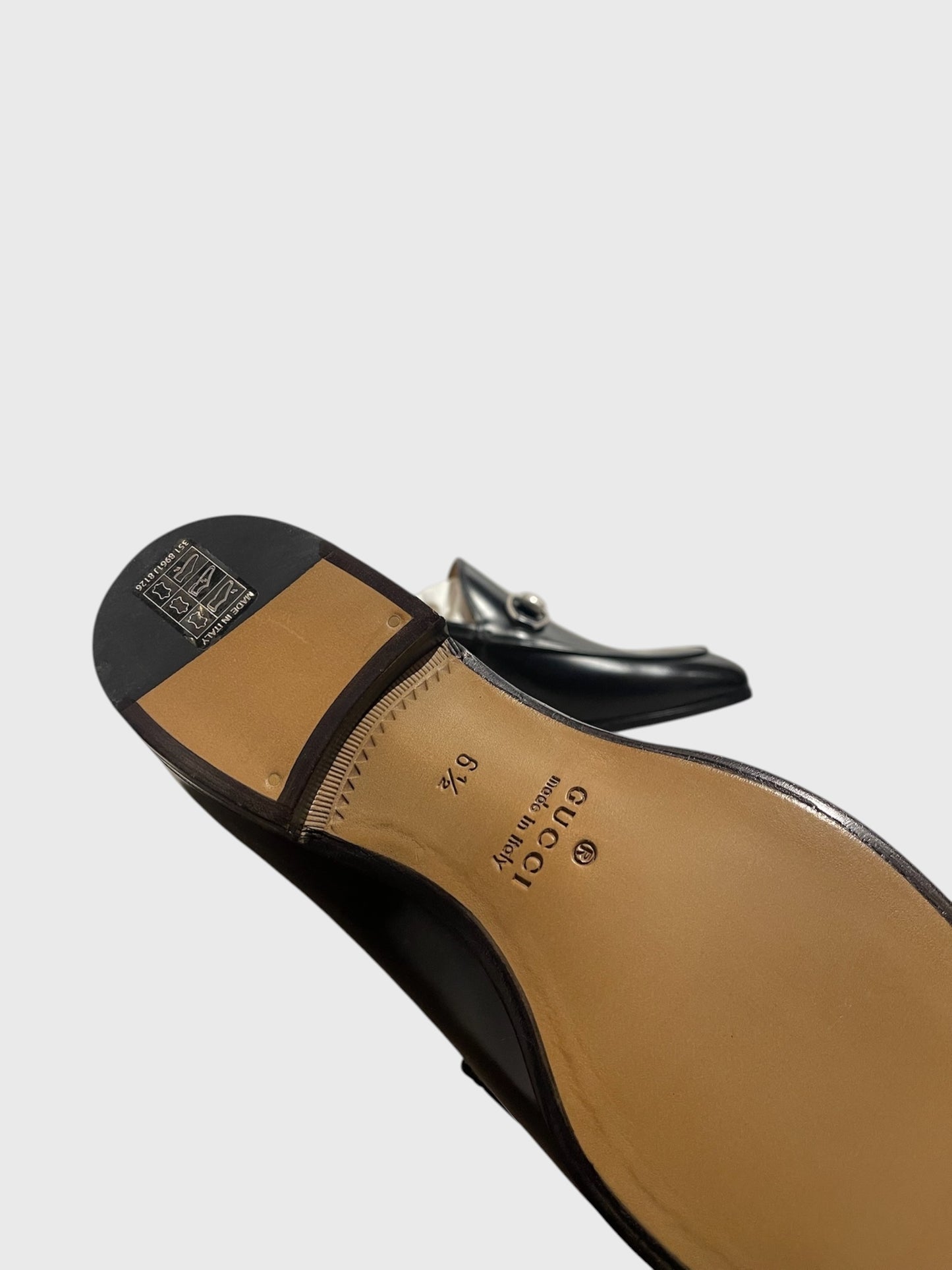 Mocassins Gucci noirs T.40,5