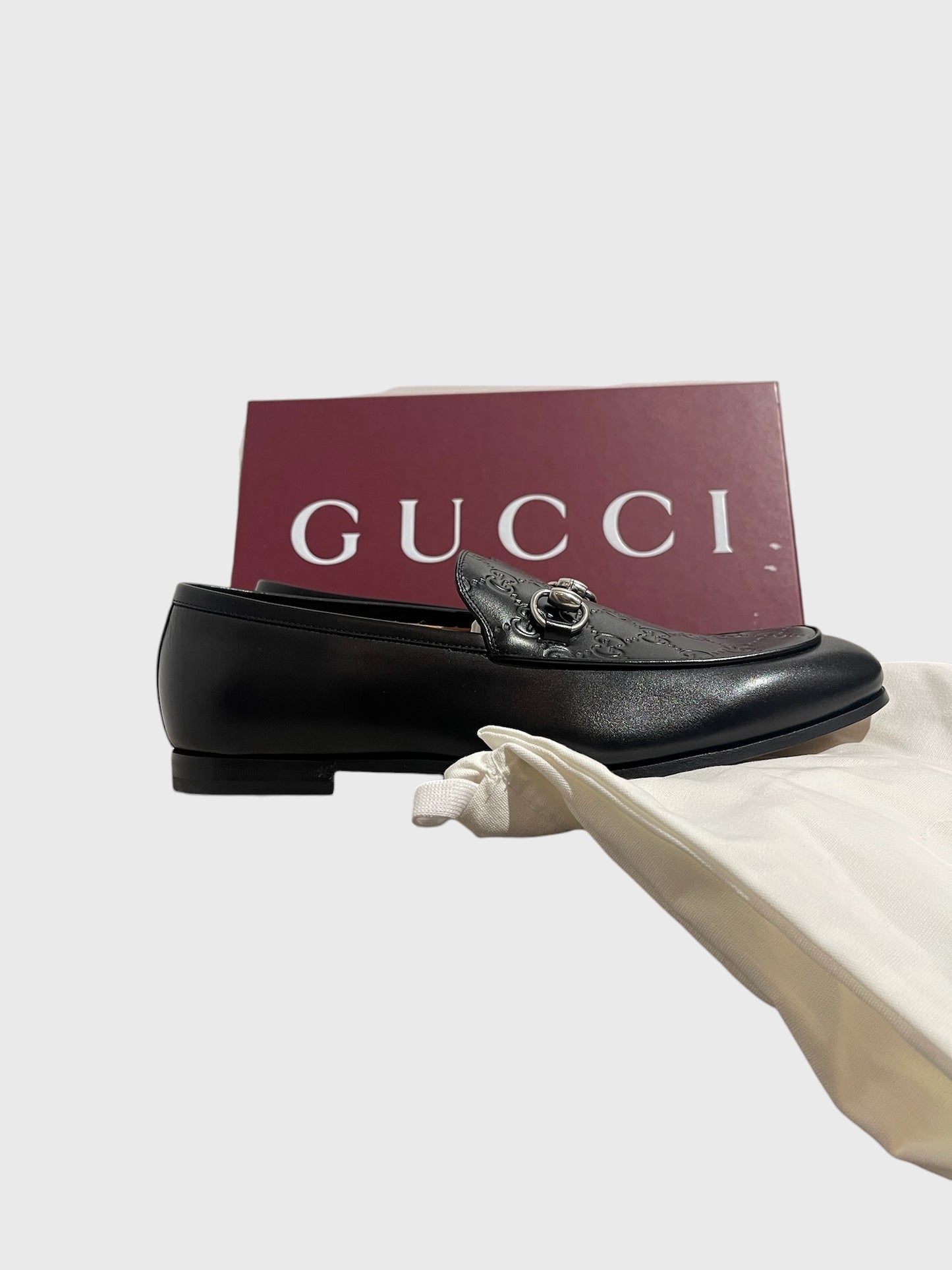 Mocassins Gucci noirs T.42
