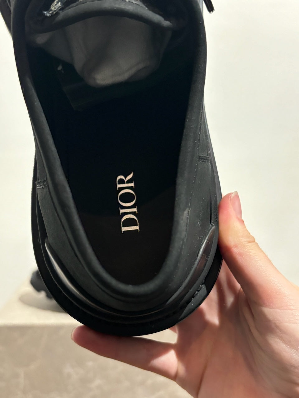 Boots Dior Homme noires T.42 NEUVES