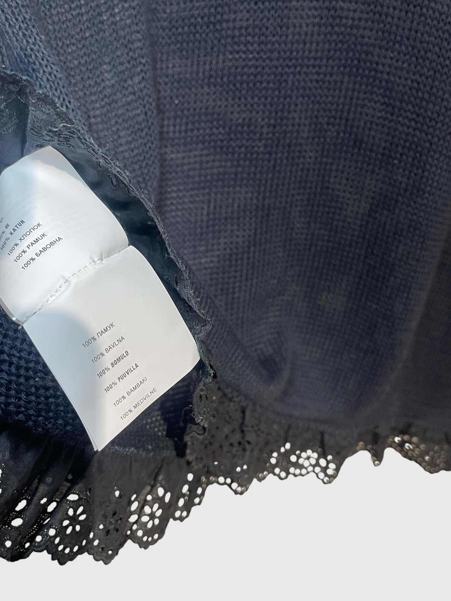 Pull Miu Miu bleu marine T.38